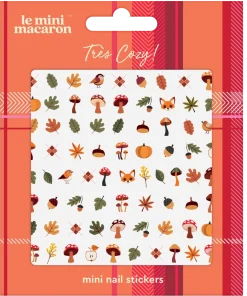 shop Le Mini Macaron Nail Art Stickers - Tres Cozy af Le Mini Macaron - online shopping tilbud rabat hos shoppetur.dk