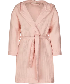 shop Lille Kanin Bathrobe Muslin 1-2 Years - Rose Smoke af Lille Kanin - online shopping tilbud rabat hos shoppetur.dk