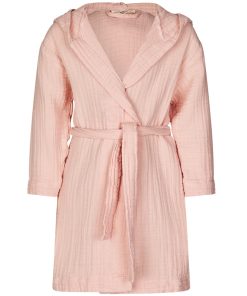 shop Lille Kanin Bathrobe Muslin 3-4 Years - Rose Smoke af Lille Kanin - online shopping tilbud rabat hos shoppetur.dk