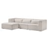shop Living & more 3 pers. modulsofa med chaiselong - Karl - Boucle af living-og-more - online shopping tilbud rabat hos shoppetur.dk