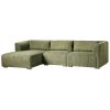 shop Living & more 3 pers. modulsofa med chaiselong - Karl - Grøn af living-og-more - online shopping tilbud rabat hos shoppetur.dk