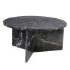 shop Living & more sofabord - Luna - Sort marmor af living-og-more - online shopping tilbud rabat hos shoppetur.dk