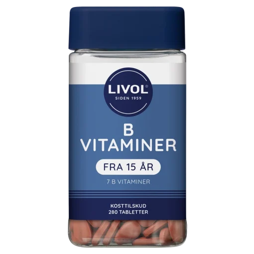 shop Livol B-vitamin 280 Pieces af Livol - online shopping tilbud rabat hos shoppetur.dk