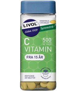 shop Livol C-vitamin 230 Pieces af Livol - online shopping tilbud rabat hos shoppetur.dk