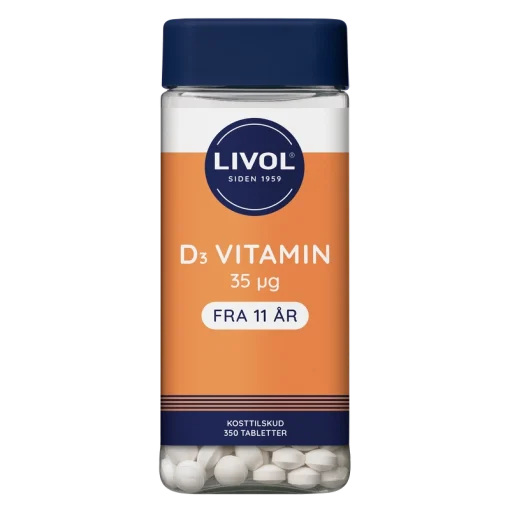 shop Livol D3 vitamin 350 Pices af Livol - online shopping tilbud rabat hos shoppetur.dk