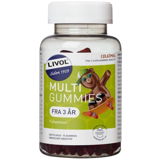 shop Livol Gummies Multi Cola 75 Pieces af Livol - online shopping tilbud rabat hos shoppetur.dk