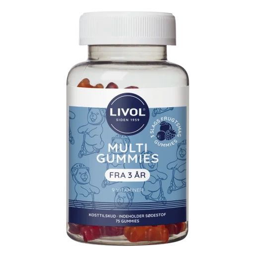 shop Livol Gummies Multi Original 75 Pieces af Livol - online shopping tilbud rabat hos shoppetur.dk