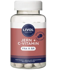 shop Livol Jern tyggetablet 140 Pieces af Livol - online shopping tilbud rabat hos shoppetur.dk