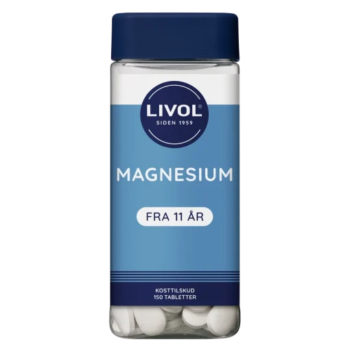 shop Livol Magnesium 150 Pieces af Livol - online shopping tilbud rabat hos shoppetur.dk