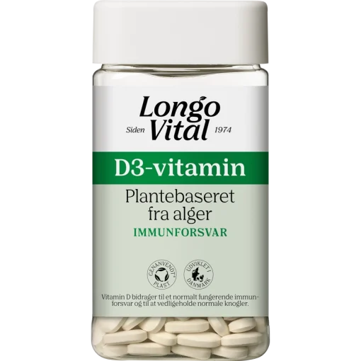 shop LongoVital D3-vitamin 180 Pieces af LongoVital - online shopping tilbud rabat hos shoppetur.dk