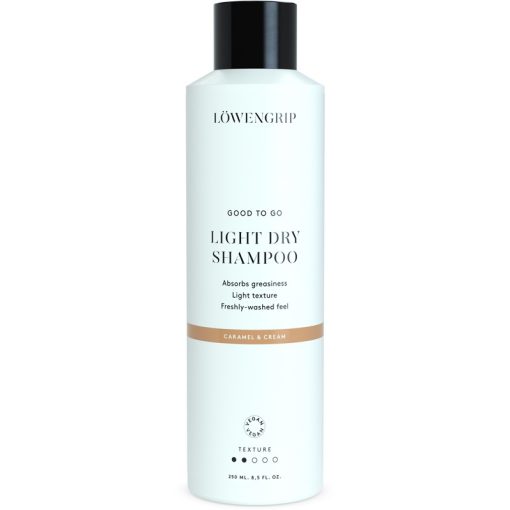 shop Lowengrip Good To Go Light Dry Shampoo 250 ml - Caramel & Cream af Lowengrip - online shopping tilbud rabat hos shoppetur.dk