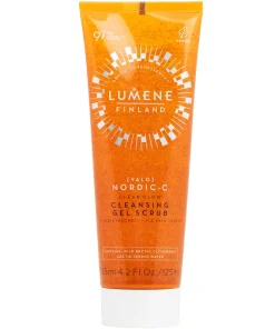 shop Lumene Nordic-C Clear Glow Cleansing Gel Scrub 125 ml af Lumene - online shopping tilbud rabat hos shoppetur.dk