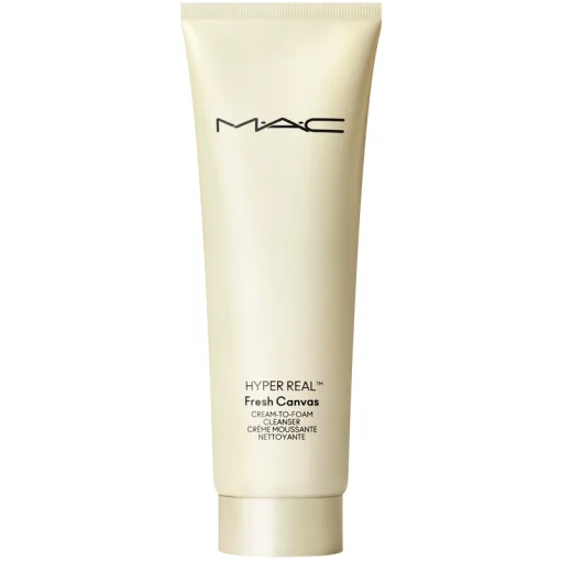 shop MAC Hyper Real Fresh Canvas Cream-To-Foam Cleanser 125 ml af MAC - online shopping tilbud rabat hos shoppetur.dk