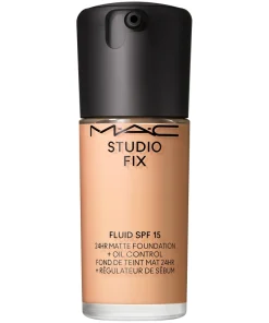 shop MAC Studio Fix Fluid Broad Spectrum SPF 15 30 ml - N6.5 af MAC - online shopping tilbud rabat hos shoppetur.dk