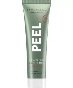 shop MADARA PEEL Creamy Clay AHA Peel Mask 60 ml af MADARA - online shopping tilbud rabat hos shoppetur.dk