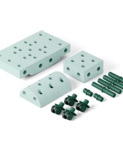 shop MODU byggesæt - Curiosity kit - Ocean mint/ forest green af modu - online shopping tilbud rabat hos shoppetur.dk