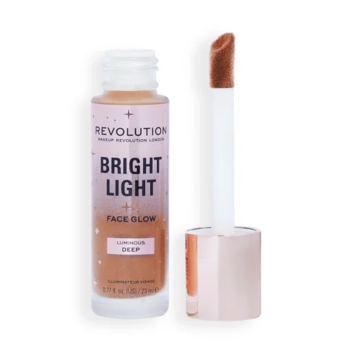 shop Makeup Revolution Bright Light Face Glow 23 ml - Luminous Deep af Makeup Revolution - online shopping tilbud rabat hos shoppetur.dk