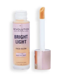 shop Makeup Revolution Bright Light Face Glow 23 ml - Lustre Medium Light af Makeup Revolution - online shopping tilbud rabat hos shoppetur.dk