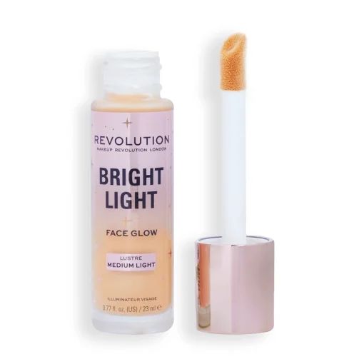 shop Makeup Revolution Bright Light Face Glow 23 ml - Lustre Medium Light af Makeup Revolution - online shopping tilbud rabat hos shoppetur.dk