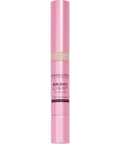 shop Makeup Revolution Bright Light Highlighter 3 ml - Strobe Champagne af Makeup Revolution - online shopping tilbud rabat hos shoppetur.dk