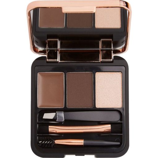 shop Makeup Revolution Brow Sculpt Kit - Dark Brown af Makeup Revolution - online shopping tilbud rabat hos shoppetur.dk