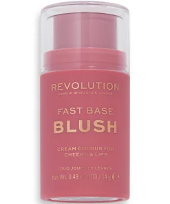 shop Makeup Revolution Fast Base Blush Stick 14 gr. - Bare af Makeup Revolution - online shopping tilbud rabat hos shoppetur.dk