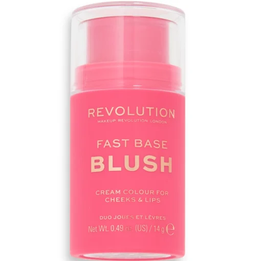 shop Makeup Revolution Fast Base Blush Stick 14 gr. - Rose af Makeup Revolution - online shopping tilbud rabat hos shoppetur.dk