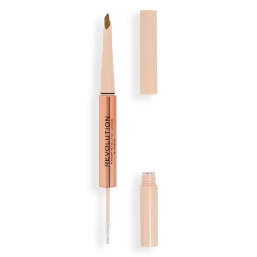 shop Makeup Revolution Fluffy Brow Filter Duo 1 ml - Blonde af Makeup Revolution - online shopping tilbud rabat hos shoppetur.dk