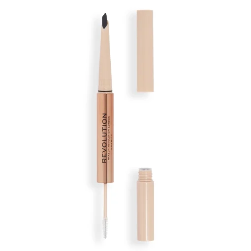 shop Makeup Revolution Fluffy Brow Filter Duo 1 ml - Granite af Makeup Revolution - online shopping tilbud rabat hos shoppetur.dk