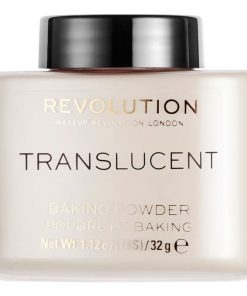 shop Makeup Revolution Loose Baking Powder 32 gr. - Translucent af Makeup Revolution - online shopping tilbud rabat hos shoppetur.dk