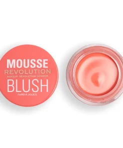 shop Makeup Revolution Mousse Blusher 6 gr. - Grapefruit Coral af Makeup Revolution - online shopping tilbud rabat hos shoppetur.dk