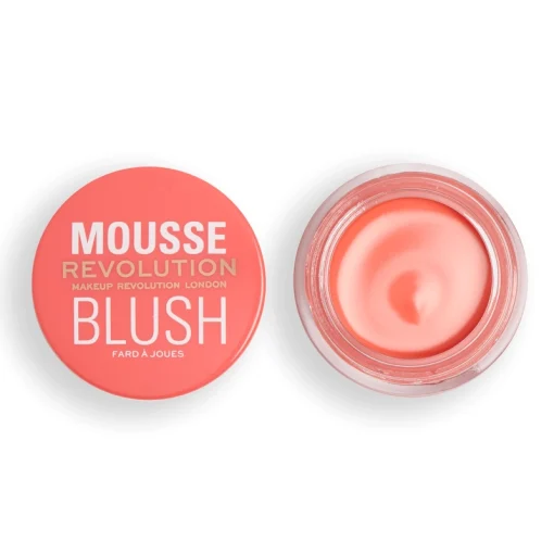 shop Makeup Revolution Mousse Blusher 6 gr. - Grapefruit Coral af Makeup Revolution - online shopping tilbud rabat hos shoppetur.dk