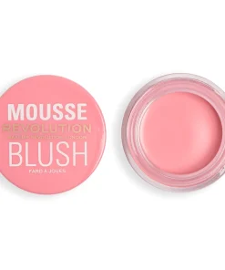 shop Makeup Revolution Mousse Blusher 6 gr. - Squeeze Me Soft Pink af Makeup Revolution - online shopping tilbud rabat hos shoppetur.dk