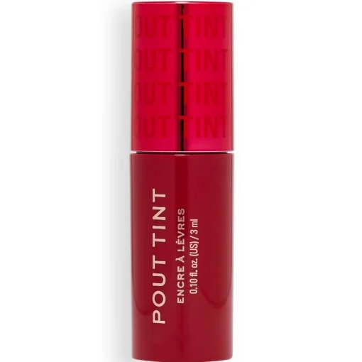 shop Makeup Revolution Pout Tint 3 ml - Sizzlin Red af Makeup Revolution - online shopping tilbud rabat hos shoppetur.dk