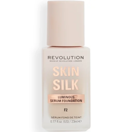 shop Makeup Revolution Skin Silk Serum Foundation 23 ml - F2 af Makeup Revolution - online shopping tilbud rabat hos shoppetur.dk