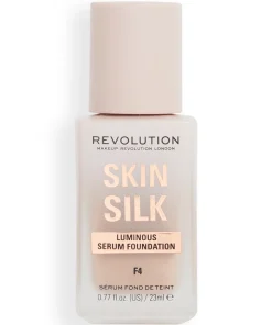 shop Makeup Revolution Skin Silk Serum Foundation 23 ml - F4 af Makeup Revolution - online shopping tilbud rabat hos shoppetur.dk