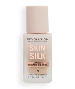 shop Makeup Revolution Skin Silk Serum Foundation 23 ml - F5 af Makeup Revolution - online shopping tilbud rabat hos shoppetur.dk