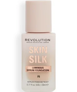 shop Makeup Revolution Skin Silk Serum Foundation 23 ml - F6 af Makeup Revolution - online shopping tilbud rabat hos shoppetur.dk