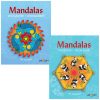 shop Mandalas malebøger - Vilde Dyr & Dinosaurer - 2 stk. af  - online shopping tilbud rabat hos shoppetur.dk