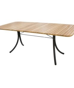 shop Mandalay Magnolia havebord - Teak/antracit af mandalay - online shopping tilbud rabat hos shoppetur.dk