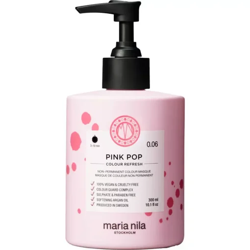 shop Maria Nila Colour Refresh 300 ml - 0.06 Pink Pop af Maria Nila - online shopping tilbud rabat hos shoppetur.dk