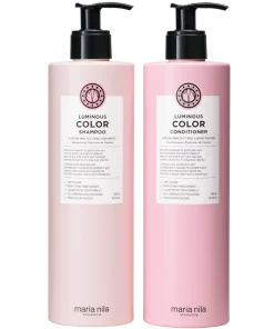 shop Maria Nila Luminous Colour Shampoo & Conditioner 500 ml (Limited Edition) af Maria Nila - online shopping tilbud rabat hos shoppetur.dk