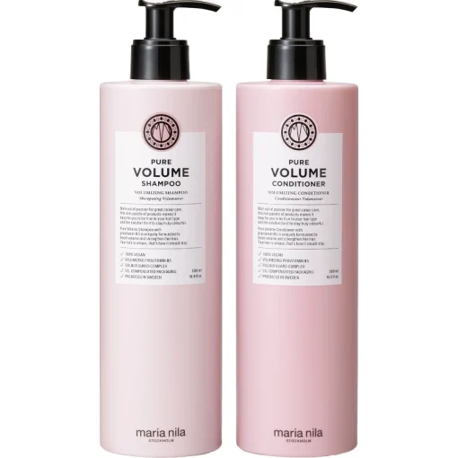 shop Maria Nila Pure Volume Duo Shampoo & Conditioner 500 ml (Limited Edition) af Maria Nila - online shopping tilbud rabat hos shoppetur.dk