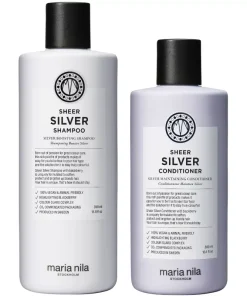 shop Maria Nila Sheer Silver Set 350 + 300 ml af Maria Nila - online shopping tilbud rabat hos shoppetur.dk