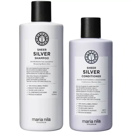 shop Maria Nila Sheer Silver Set 350 + 300 ml af Maria Nila - online shopping tilbud rabat hos shoppetur.dk