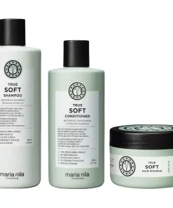 shop Maria Nila True Soft Set 350 + 300 + 250 ml af Maria Nila - online shopping tilbud rabat hos shoppetur.dk