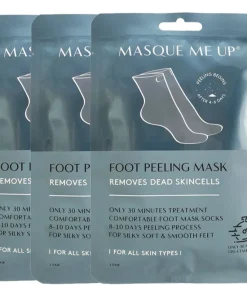 shop Masque Me Up Foot Peeling Mask 3 Piece Set af Masque Me Up - online shopping tilbud rabat hos shoppetur.dk