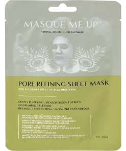 shop Masque Me Up Pore Refining Sheet Mask 1 Piece af Masque Me Up - online shopping tilbud rabat hos shoppetur.dk