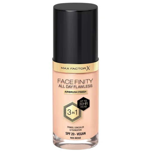 shop Max Factor All Day Flawles 3in1 Foundation N55 Beige af Max Factor - online shopping tilbud rabat hos shoppetur.dk