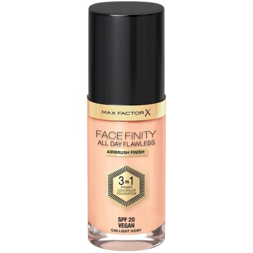 shop Max Factor Facefinity All Day Flawless 3-In-1 Foundation SPF20 - Light Ivory 40 af Max Factor - online shopping tilbud rabat hos shoppetur.dk